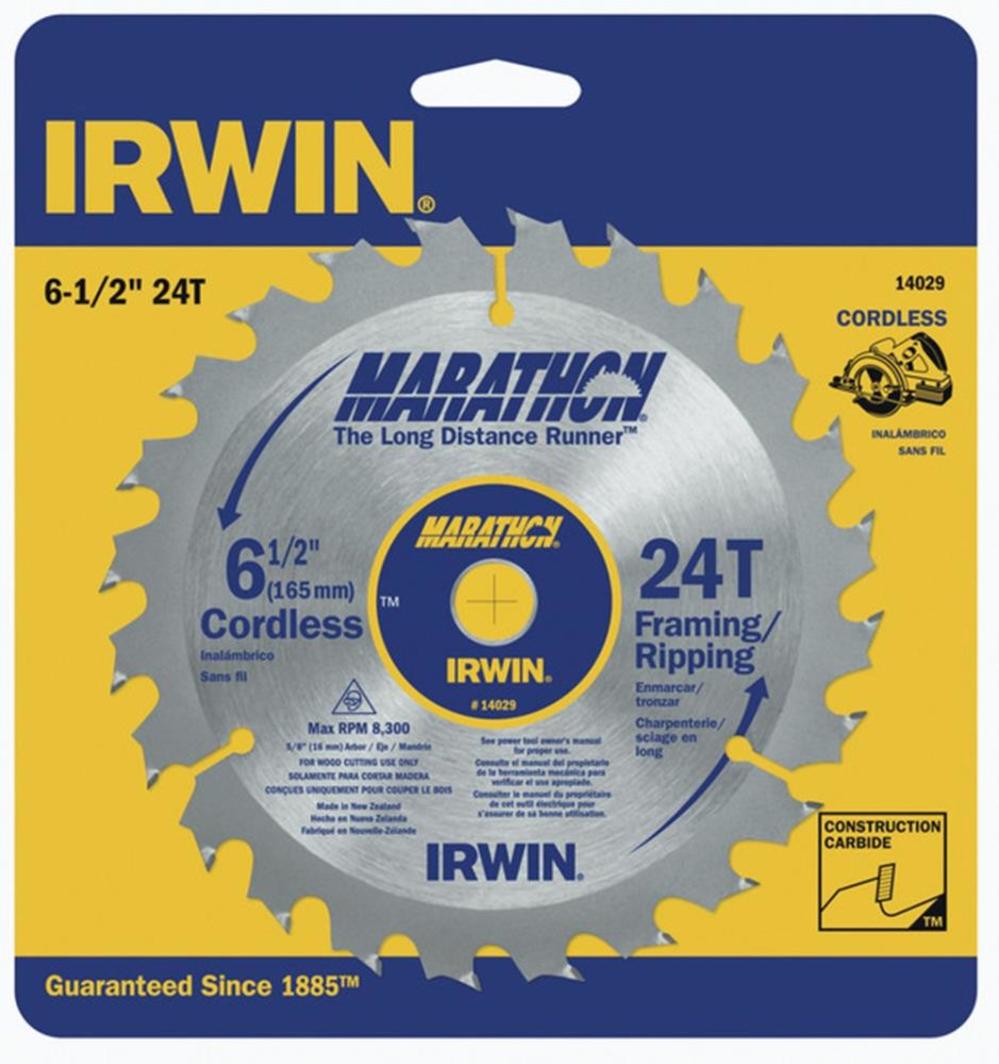 

Irwin 6-1/2 In. 24T Saw Blade