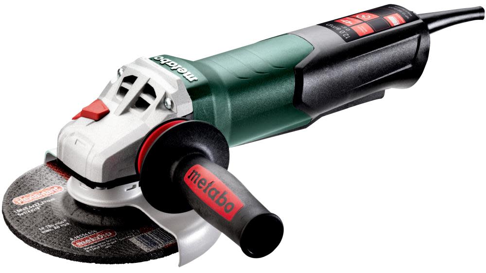 

Metabo 6" Angle Grinder 10000 RPM 12.0 Amps with Non Locking Paddle
