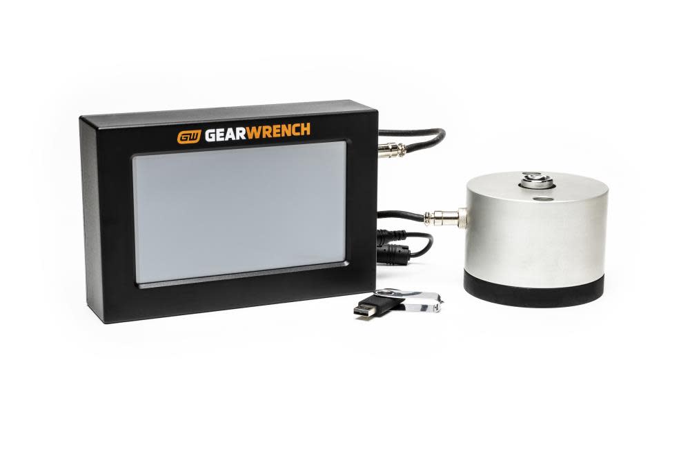 

GEARWRENCH Torque Tester 1/2" Drive Touchscreen Bench Top with Transducer 10-100 ft/lb (13.6-135.6Nm)