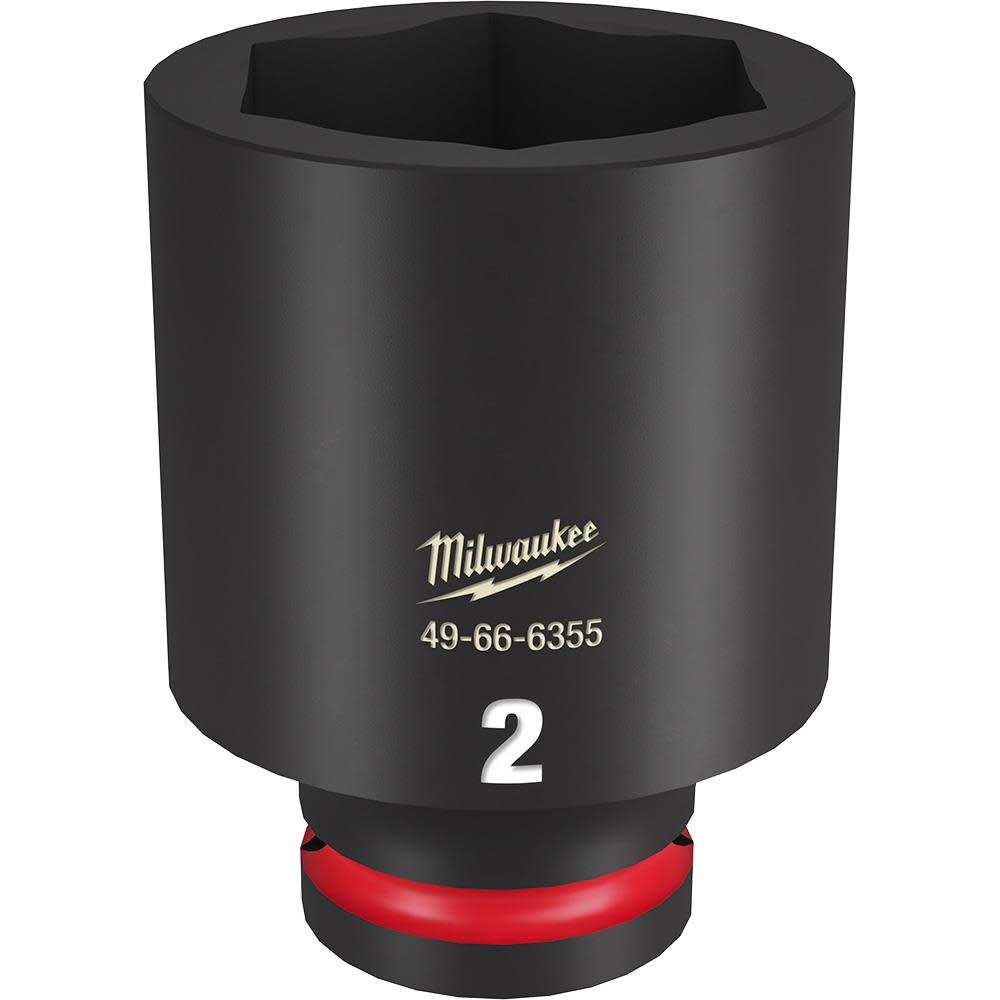 

Milwaukee SHOCKWAVE™ Impact Duty™ Socket 3/4" Drive 2" Deep 6 Point