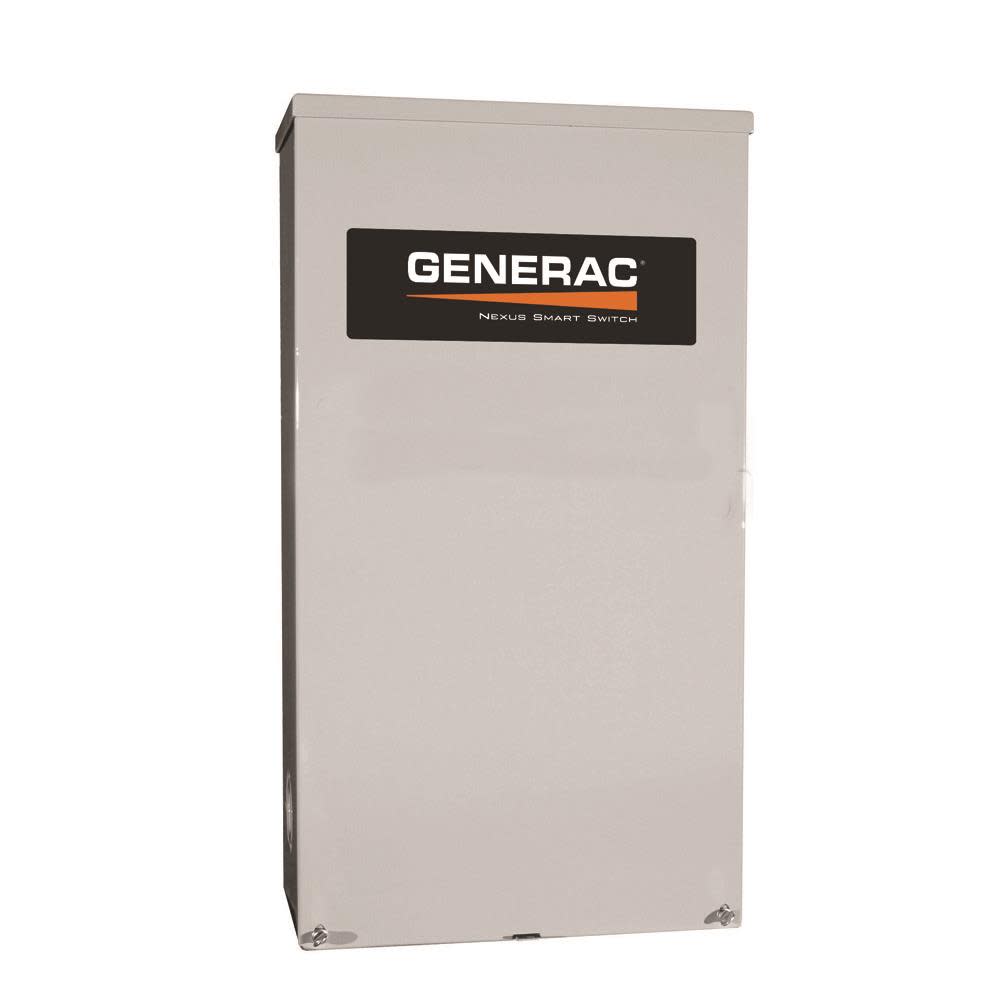 

Generac Nexus 100 amp Nema 3R Non-Service Entrance Rated Transfer Switch