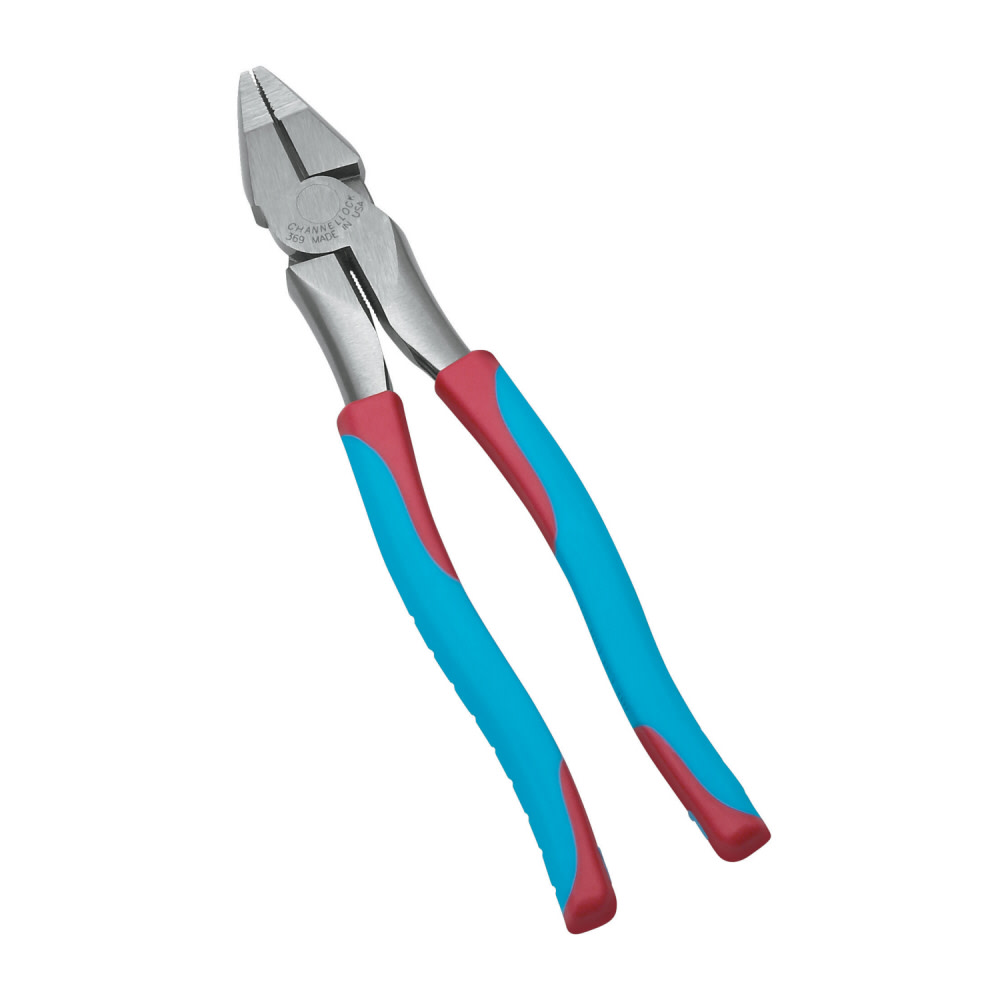 

Channellock XLT Xtreme Leverage Technology 9 1/2" CODE BLUE Lineman's Plier