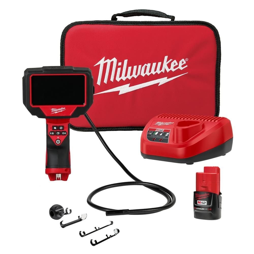 Milwaukee M12 M Spector 360 4' Inspection Camera Kit image number null