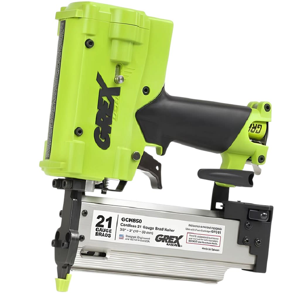 Grex Power Tools 2 in Brad Nailer 21 Gauge Cordless (Bare Tool) GCH850