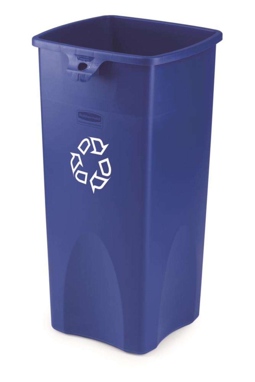 

Rubbermaid Untouchable Square Recycling Container