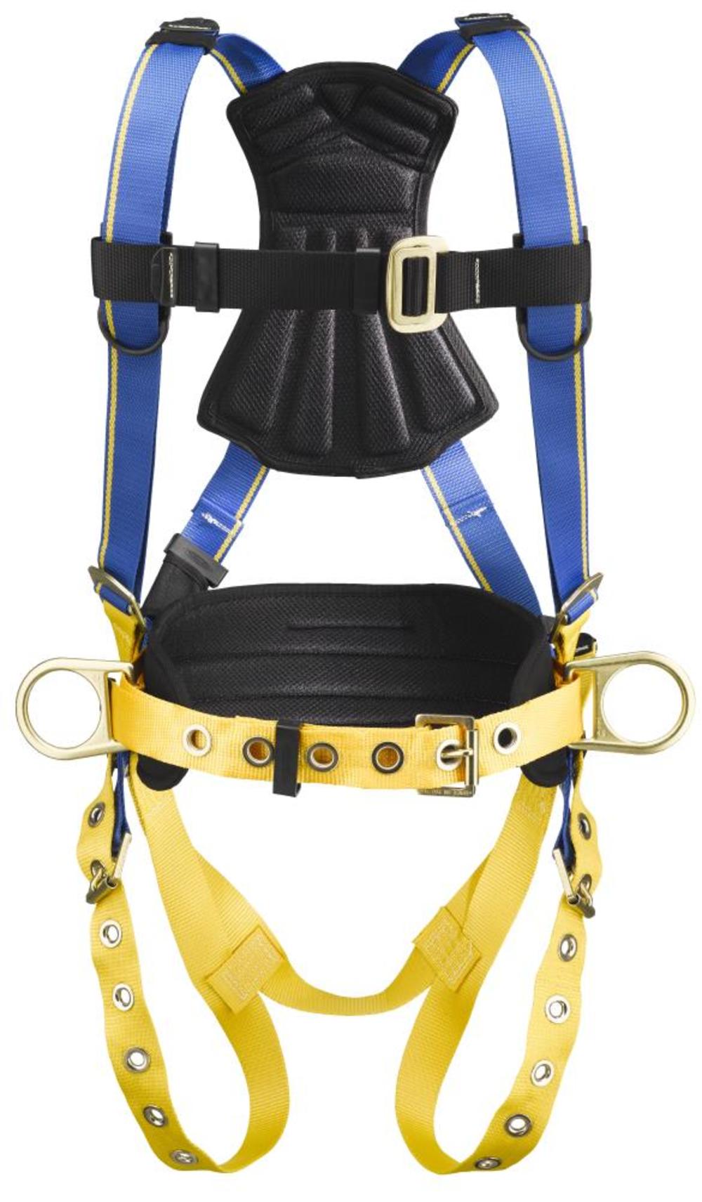 Werner Blue Armor Construction (3 D Rings) Harness (XL) Fall Protection Equipment