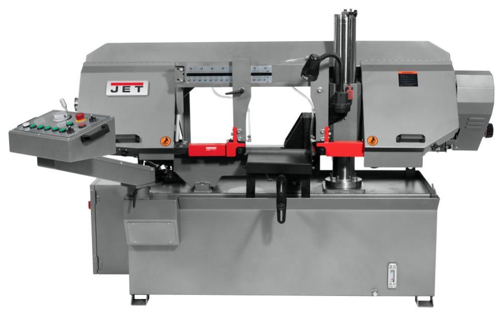 

JET Semi-Automatic Dual Column Bandsaw 12" x 20" 3HP 230/460V 3 Phase