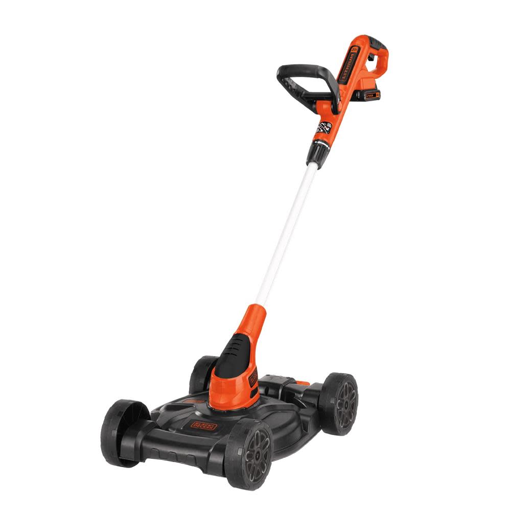 B&D Cordless Battery String Trimmer Weed Eater + Two Batteries