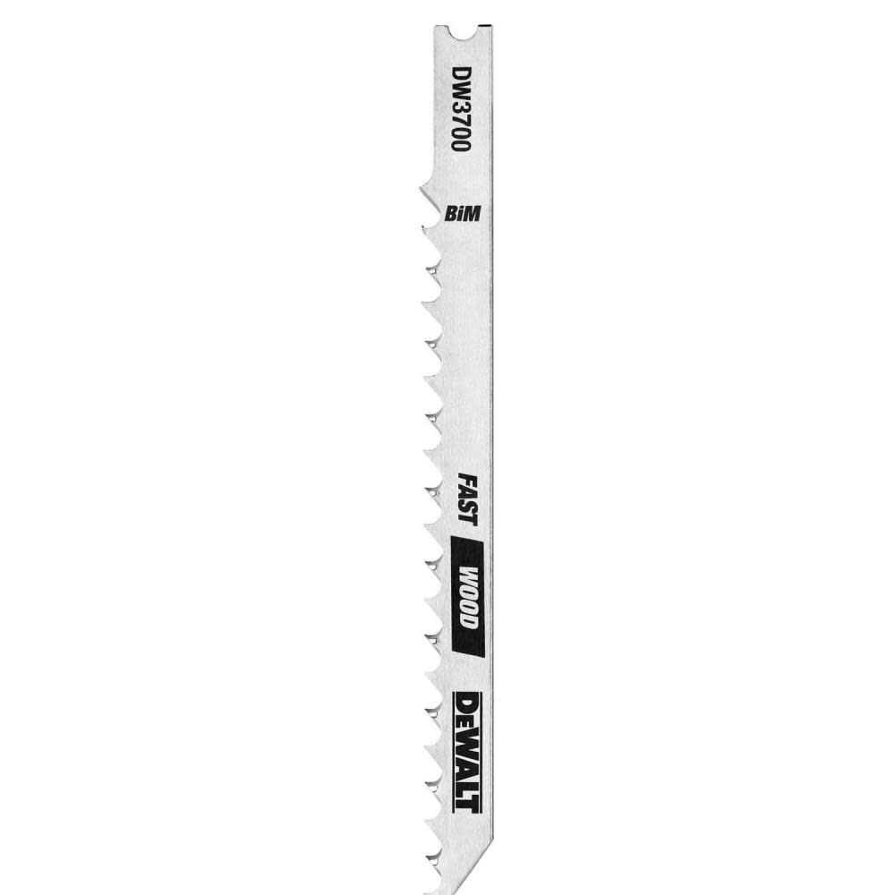 

DEWALT 3 in. 12 TPI U-Shank Wood Scrolling HCS Jig Saw Blade