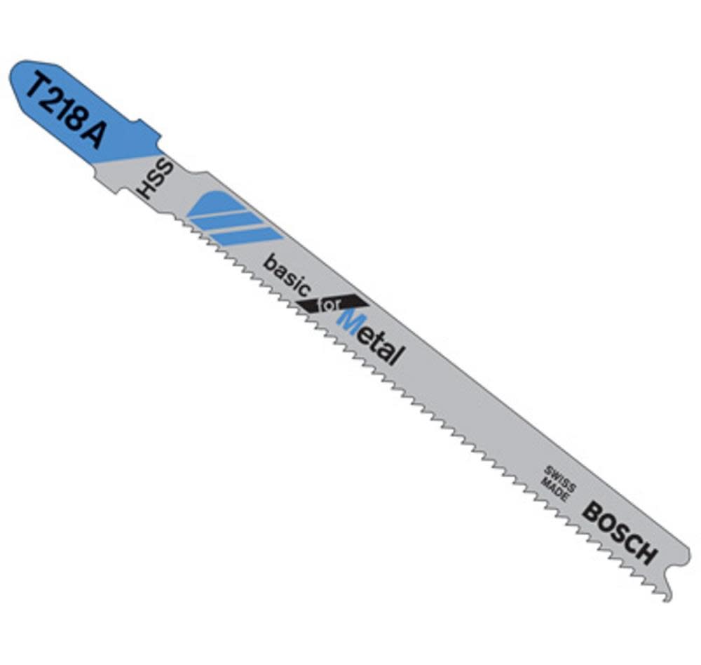 

Bosch 5 pc. 3-5/8 In. 17-24 TPI Basic for Metal T Shank Jig Saw Blades