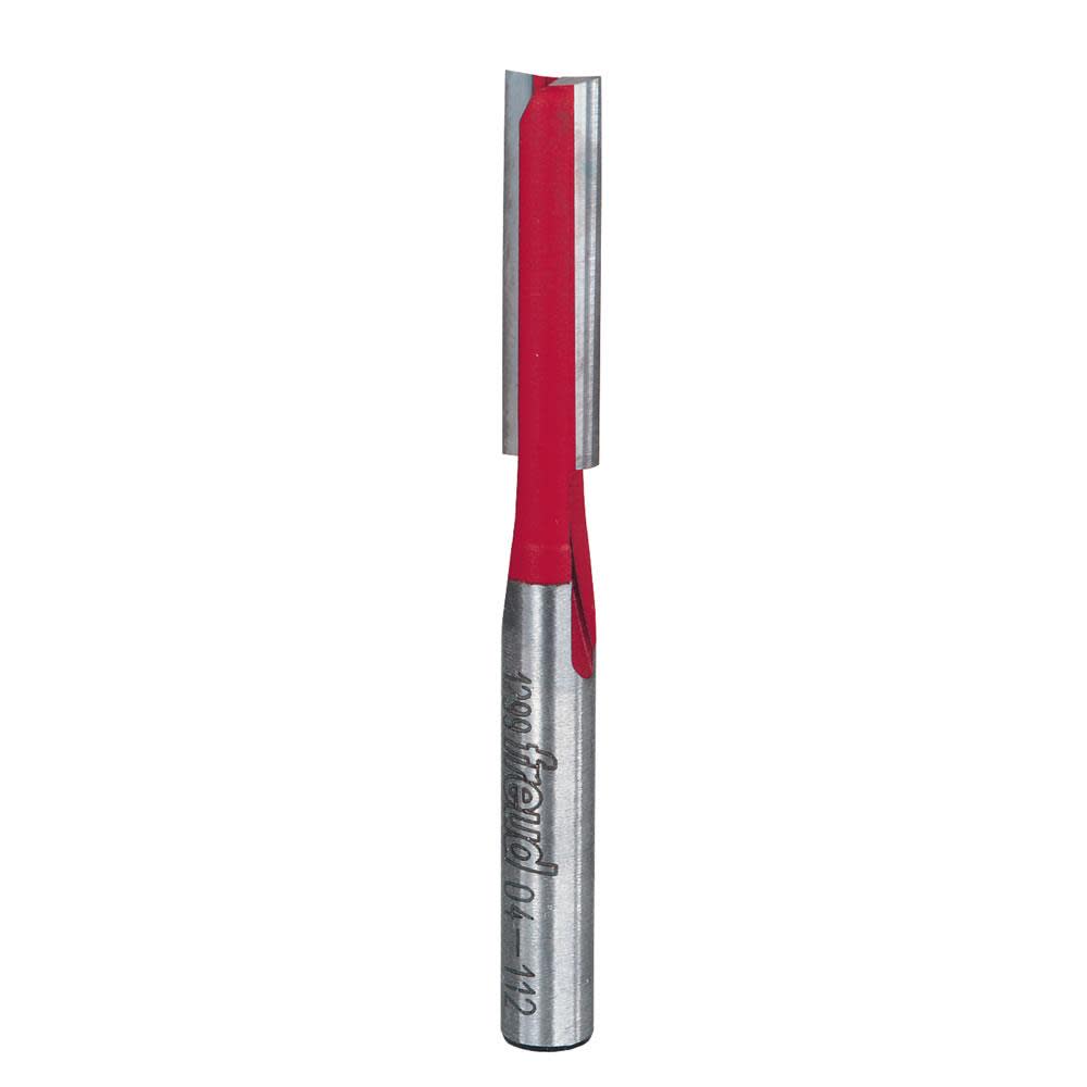 Freud 9/32 In. (Dia.) Double Flute Straight Bit with 1/4 In. Shank