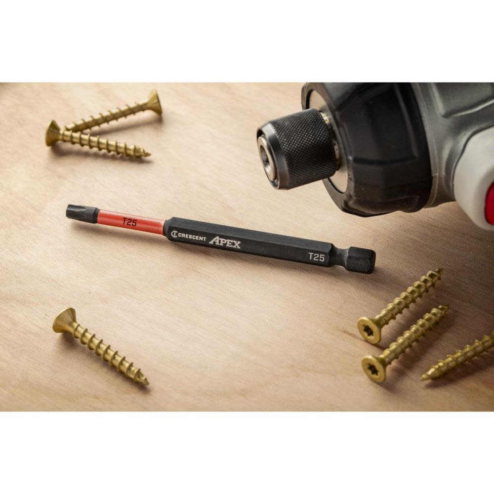 Crescent APEX Torx Vortex Impact Power Bit T25 x 3-1/2in