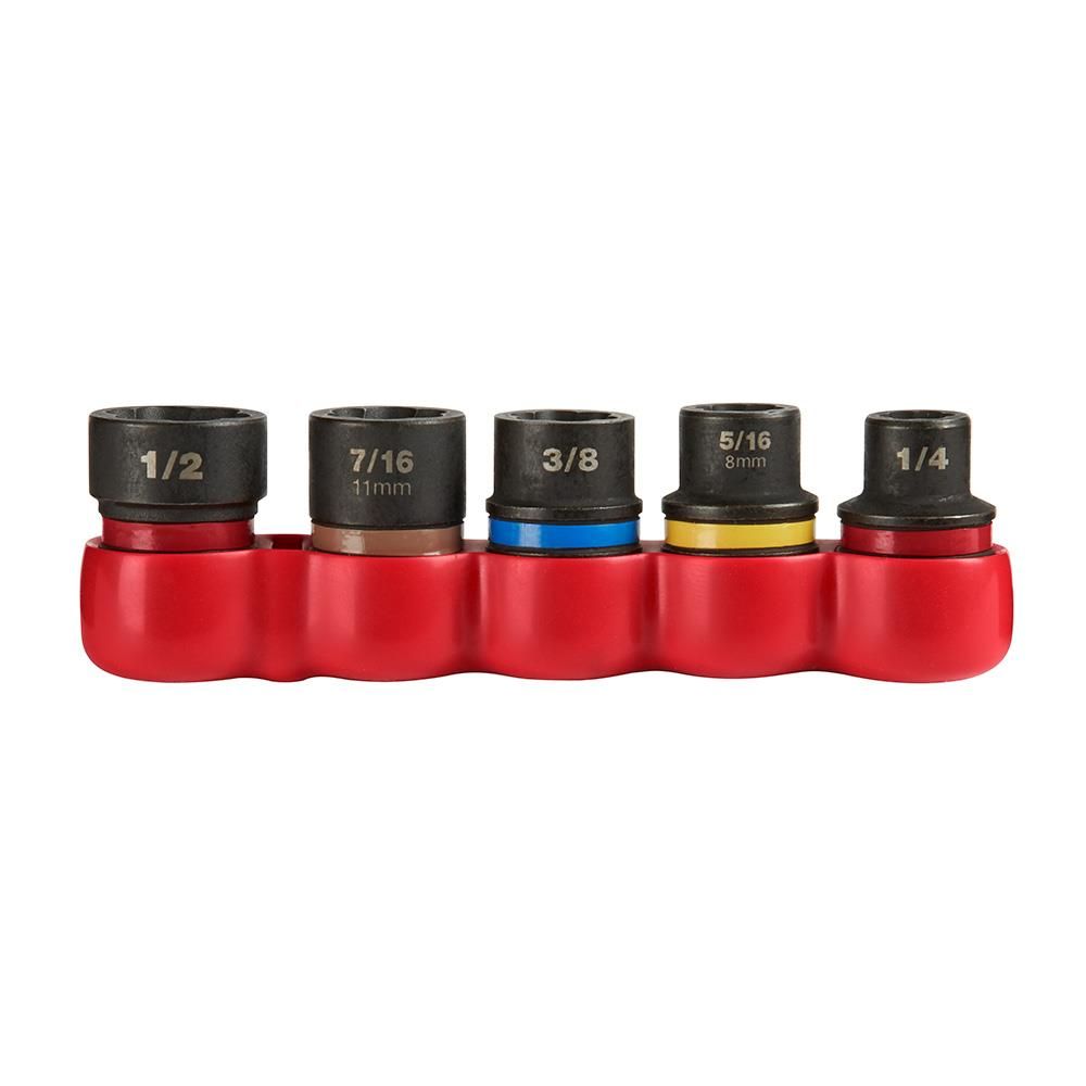 Milwaukee 6-Piece SHOCKWAVE Impact Extractor Set 48-32-8000 - Acme