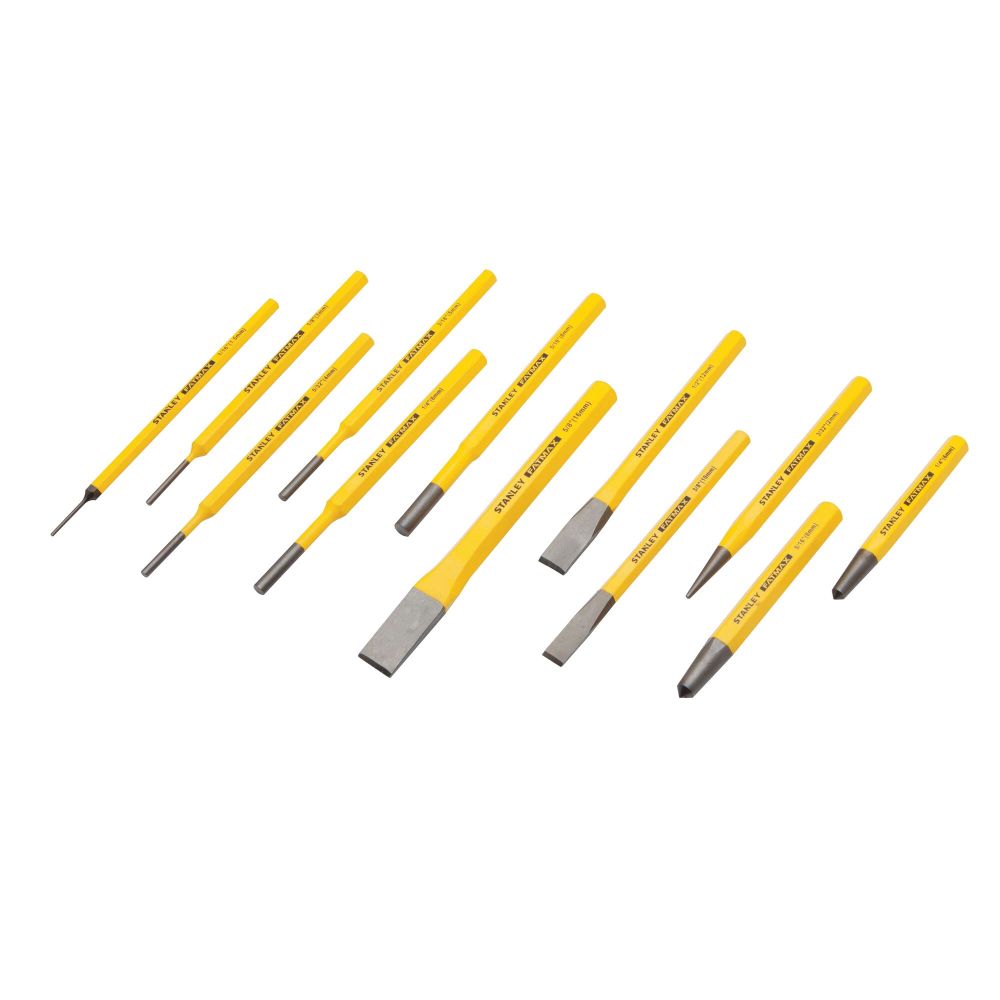 Stanley FatMax 12 piece Punch and Chisel Set FMHT16573