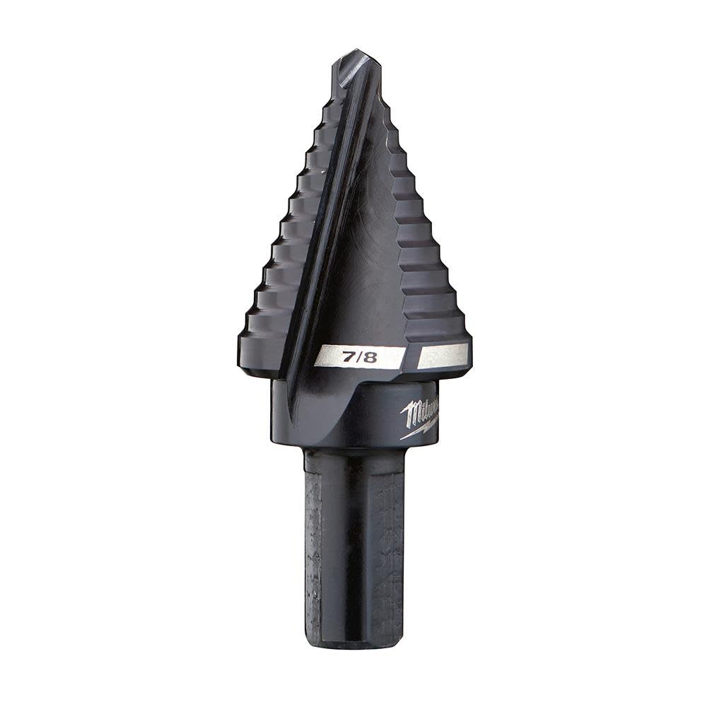 Milwaukee #7 Step Drill Bit 7/8 in. Single Hole
