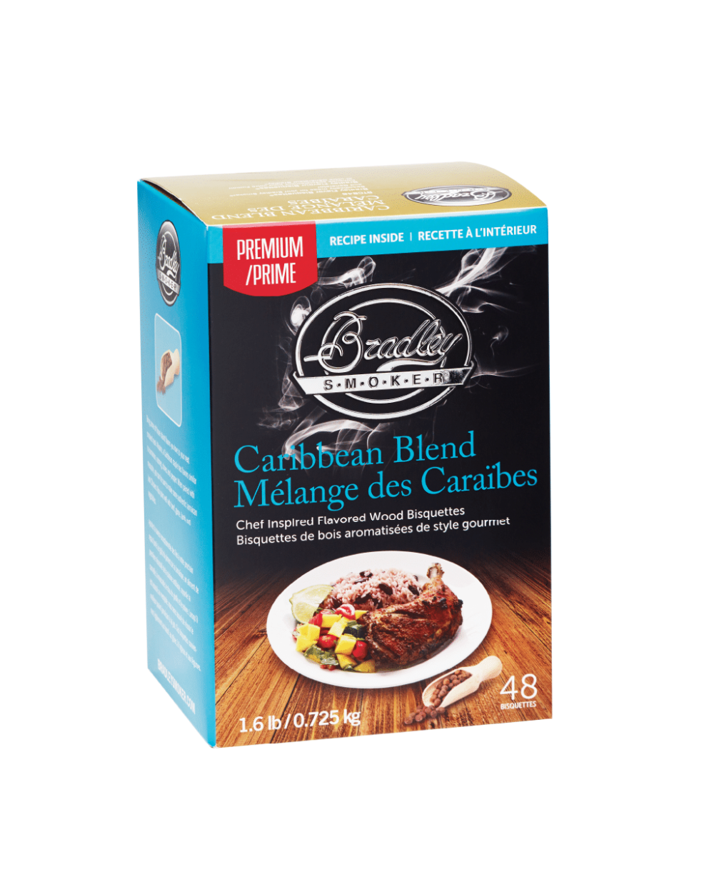 

Bradley Smoker Premium Caribbean Blend Bisquettes--24 Pack