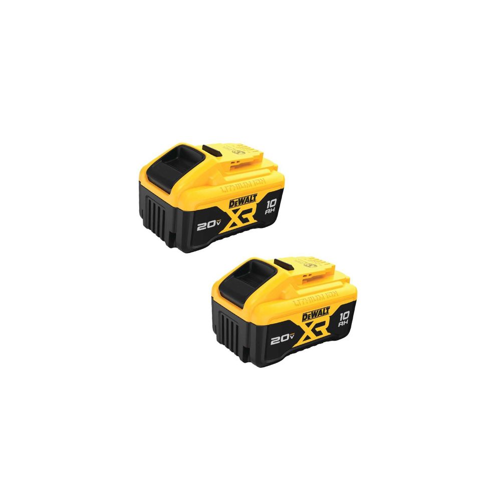 DEWALT 20V MAX XR 10Ah Lithium Ion Battery 2pk DCB210 2 Acme Tools