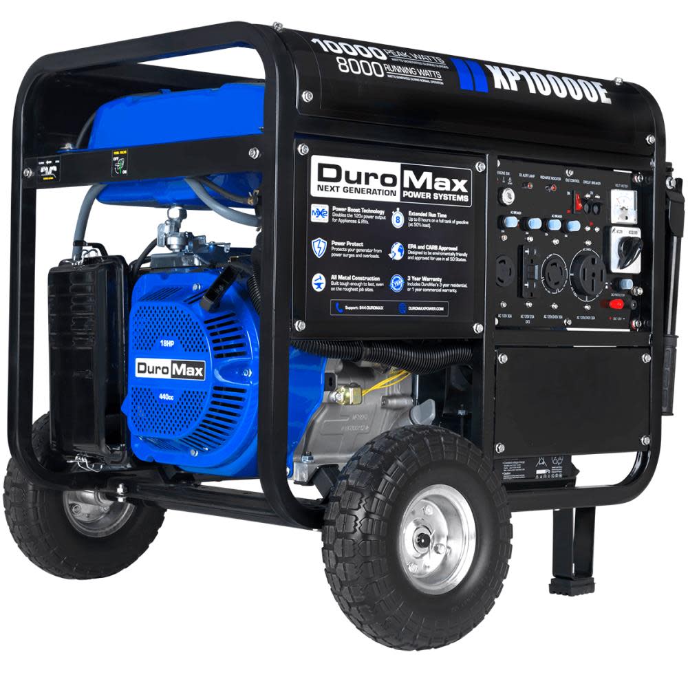 

Duromax Gas Powered Portable Generator 10000 Watt