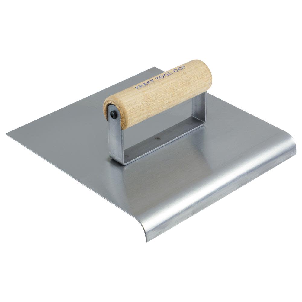 

Kraft Tool Co 8" x 8" 1/2" R 3/4" L Cement Edger