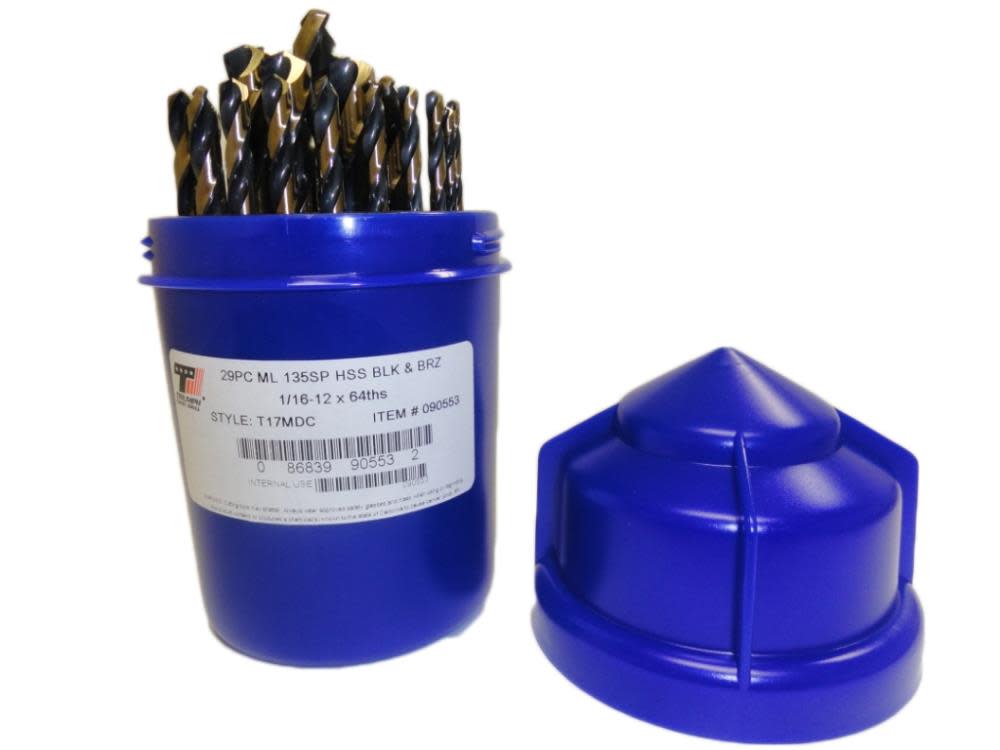 Triumph Twist Drill 29pc Trinado Caddy Set 90553 - Acme Tools
