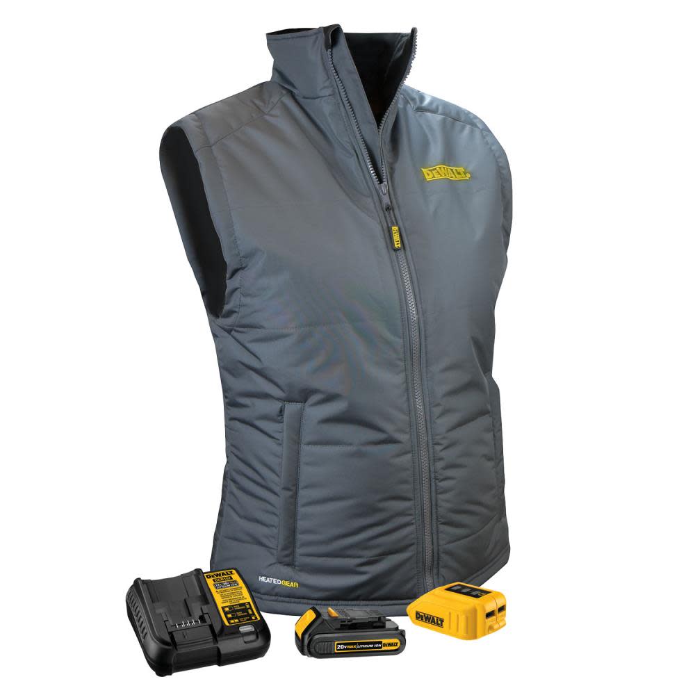 

DEWALT Womens Quilted Heated Kit Vest XL