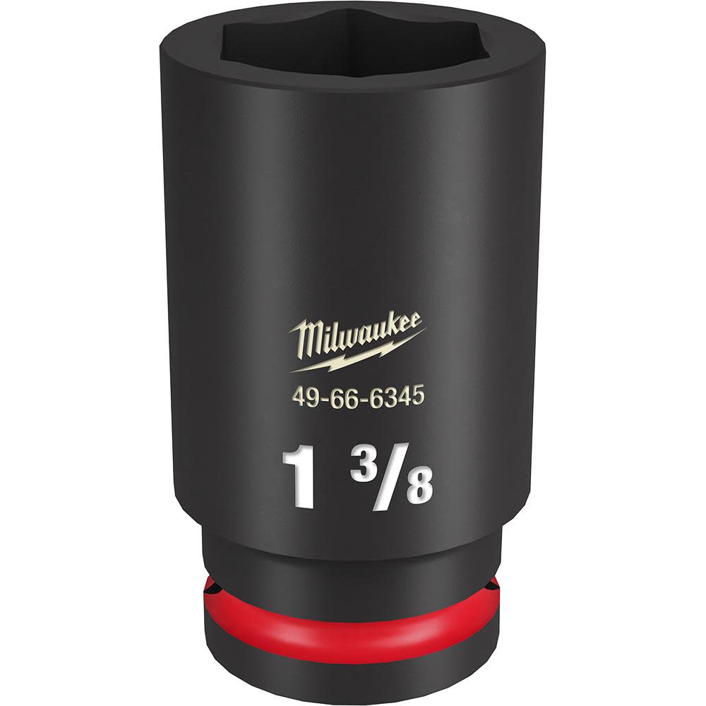 

Milwaukee Impact Socket 3/4" Drive 1 3/8" Deep 6 Point