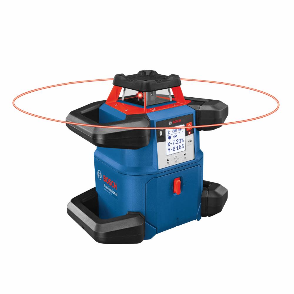

Bosch 18V REVOLVE4000 Connected Self-Leveling Horizontal Rotary Laser Kit