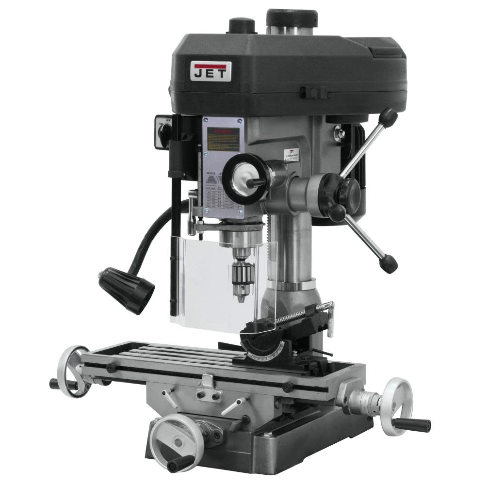 

JET JMD-15 Mill with R-8 Taper 1 HP 1Ph 115/230 V