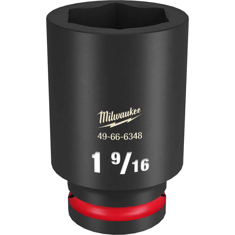 

Milwaukee Impact Socket 3/4" Drive 1 9/16" Deep 6 Point