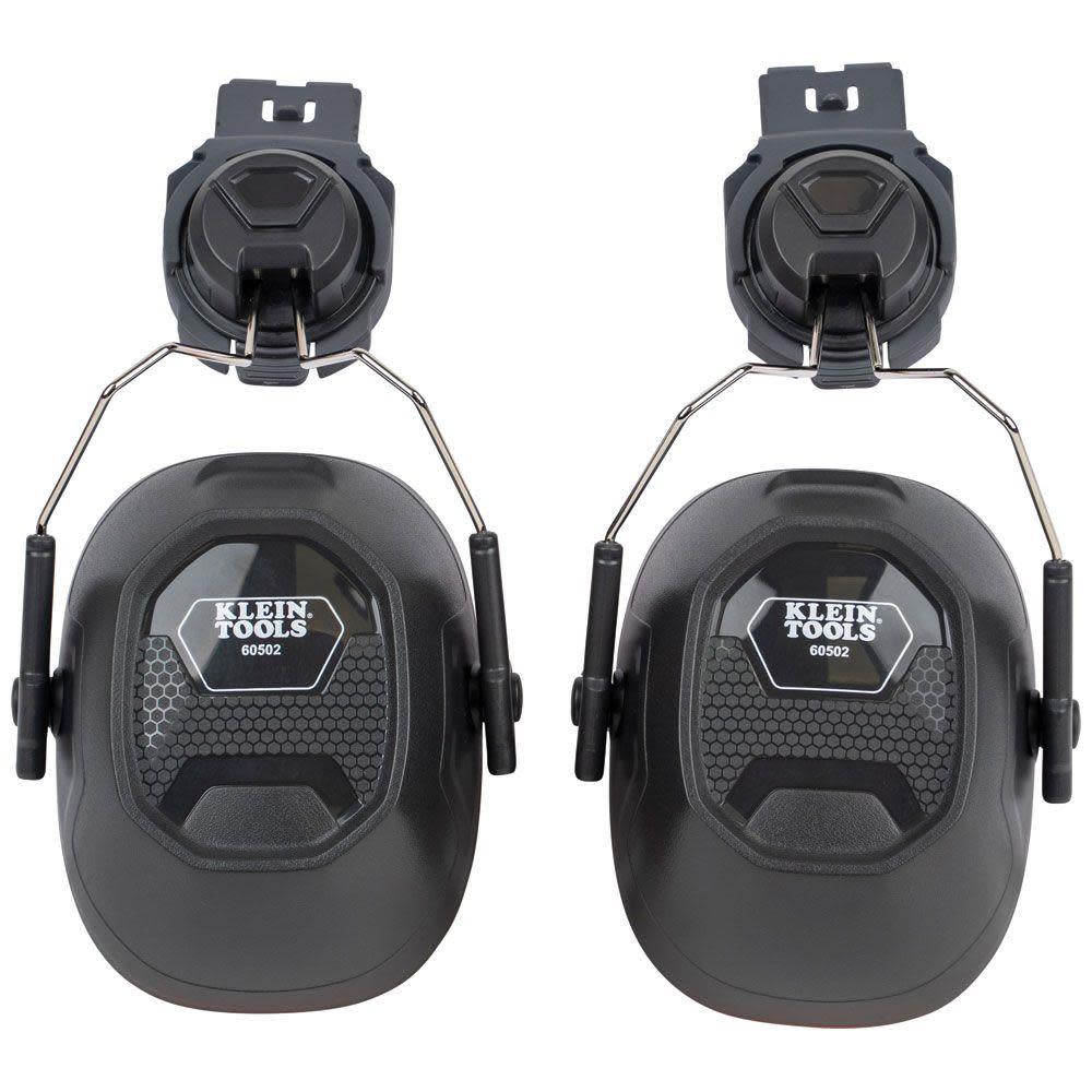 

Klein Tools Hard Hat Earmuffs Full Brim Style