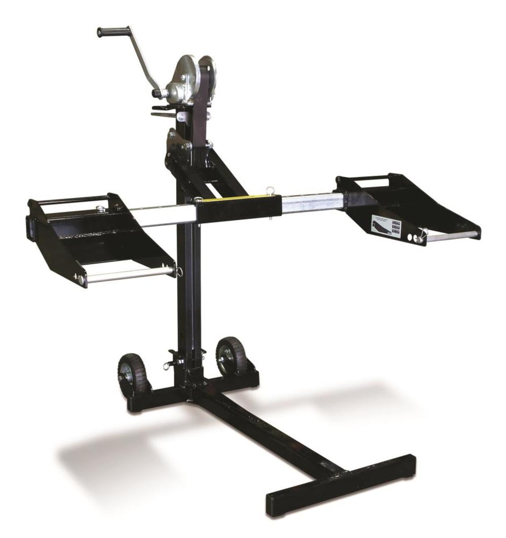 

Mojack PRO Lawn Mower Lift 750lb Capacity