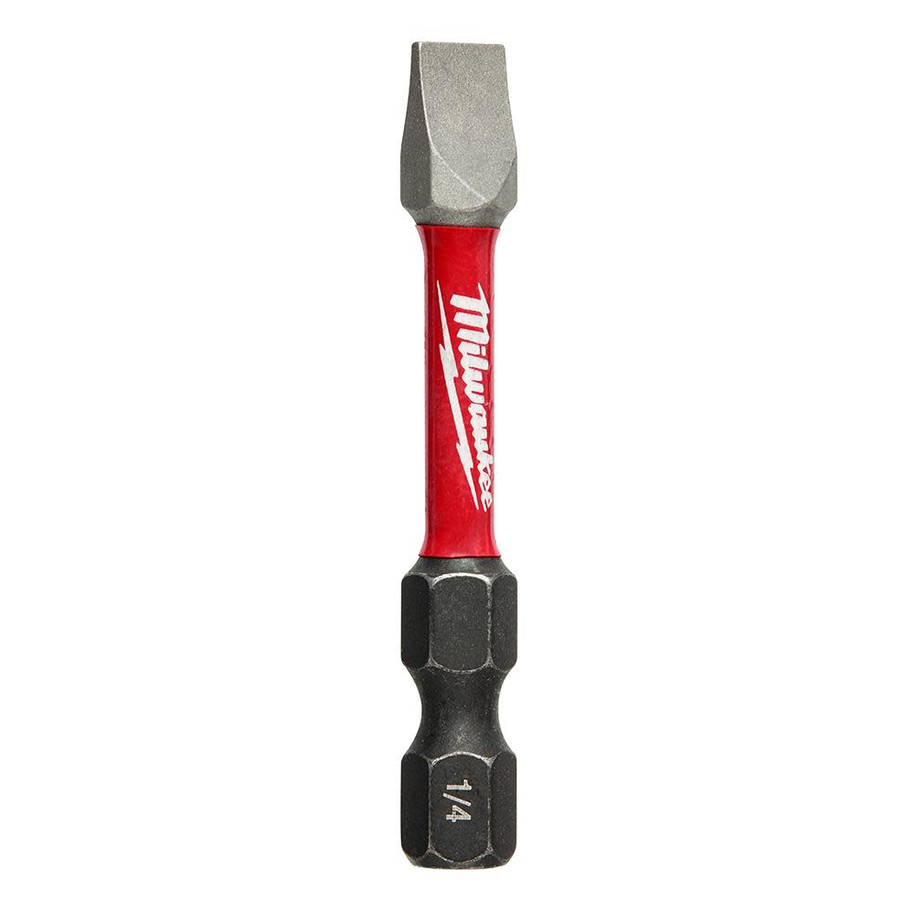 

Milwaukee SHOCKWAVE 2" Impact Slotted 1/4" Power Bit