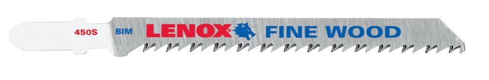 

Lenox 4 In. x 5/16 In. 10 TPI Bi-Metal Jig Saw Blade T-Shank 5 pk.