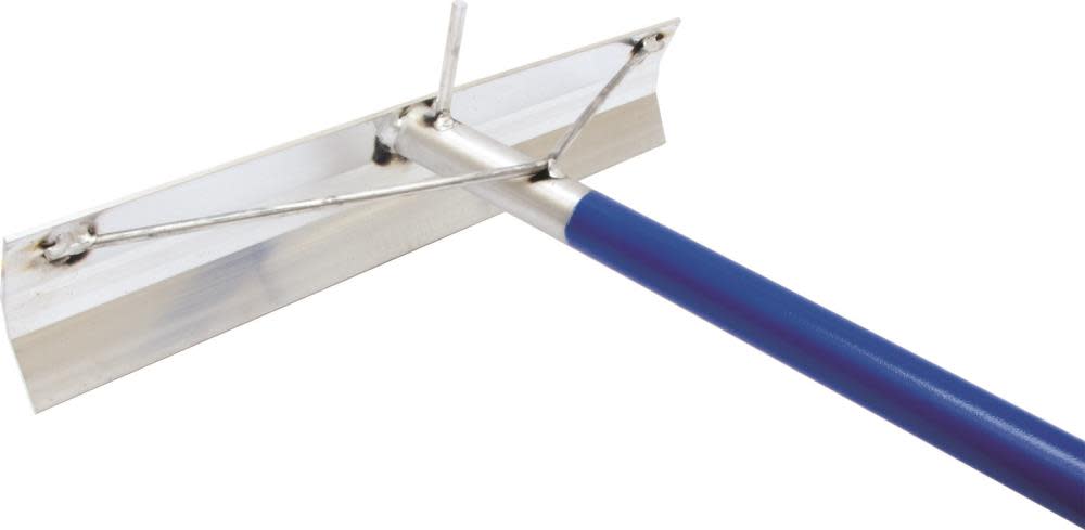 

Marshalltown 19-1/2 In. x 4 In. Aluminum Concrete Placer with Hook and Welded Handle