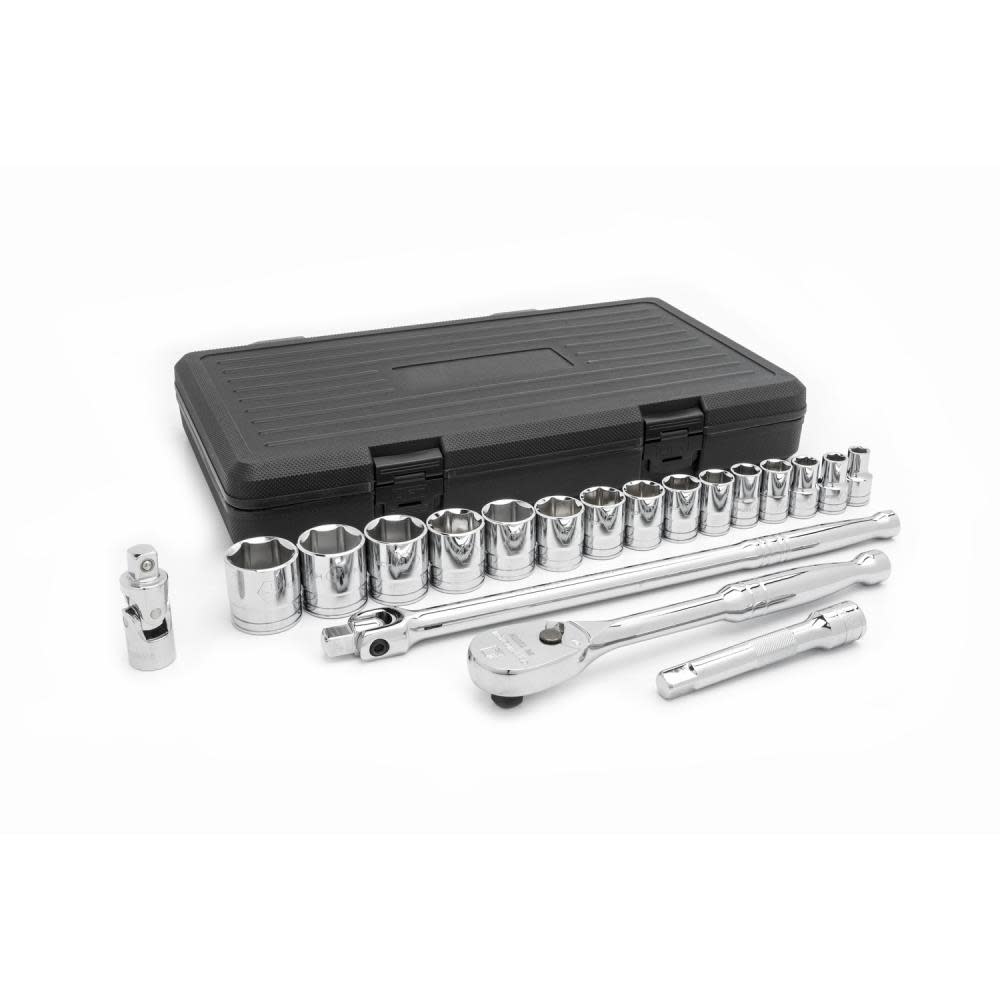 

GEARWRENCH 19 Piece 1/2 In. Drive 6 Point Socket Set