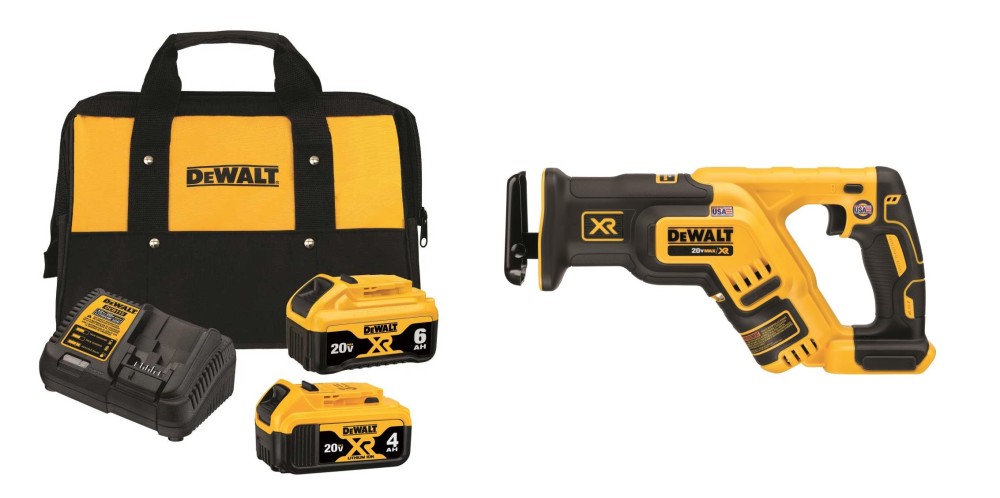 

DEWALT 20V MAX XR Reciprocating Saw & Battery Starter Kit Bundle