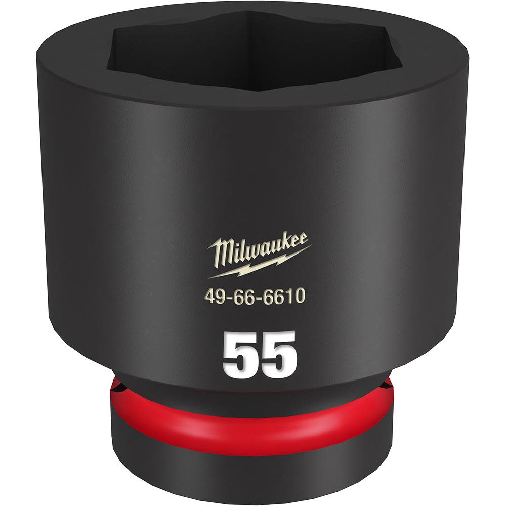 

Milwaukee Impact Socket 1" Drive 55mm Standard 6 Point