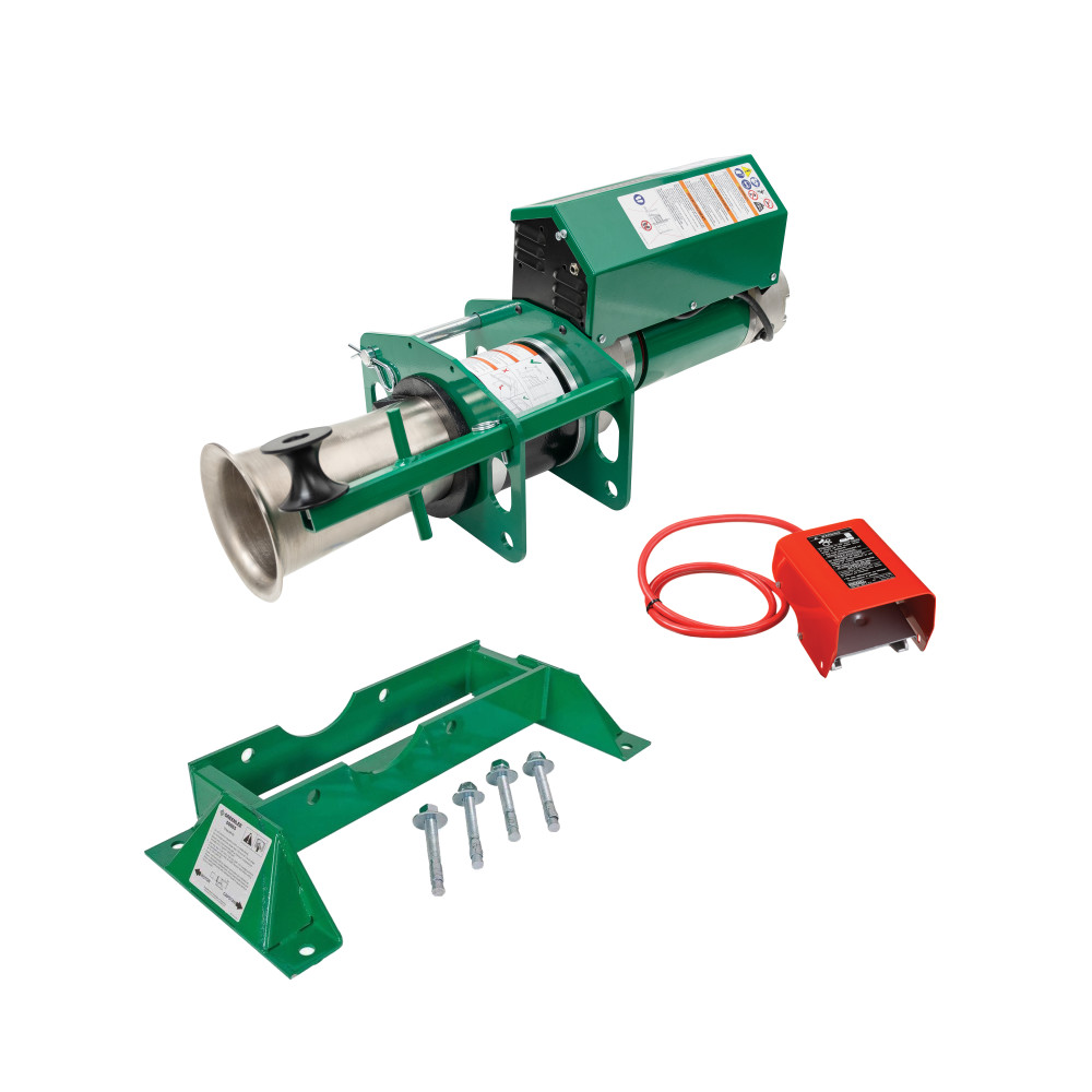 Greenlee GX10 10k Tugger with Floor Mount GX10-F - Acme Tools