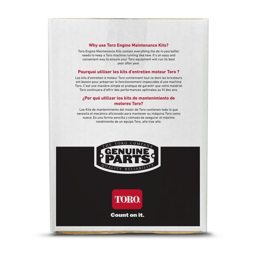 Toro V-Twin Engine Maintenance Kit for Twin Cylinder Toro