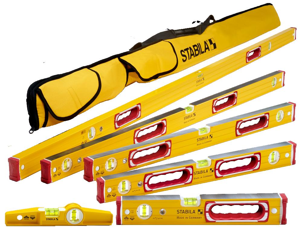 Stabila Type 196 Classic 6 Level Set & Case 78296 from Stabila Acme Tools