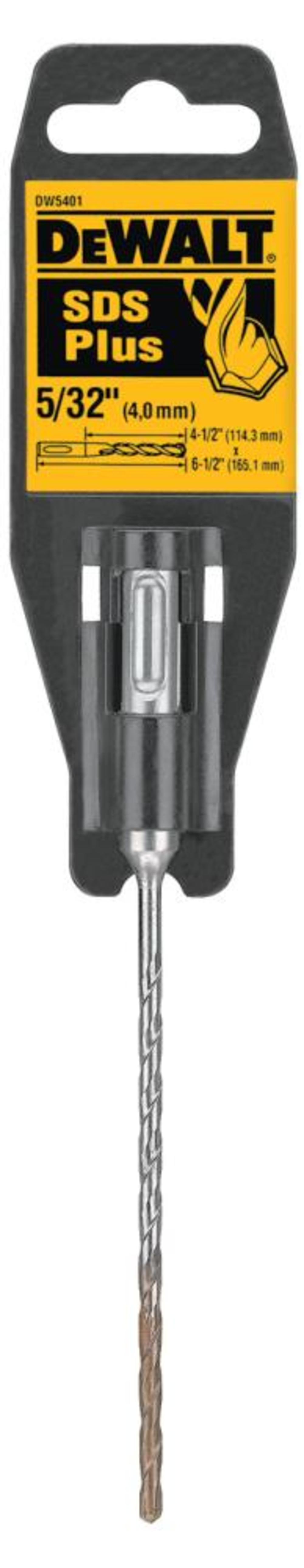 

5/32 In. x 4-1/2 In. x 6-1/2 In. Rock Carbide SDS+ Hammer Bit