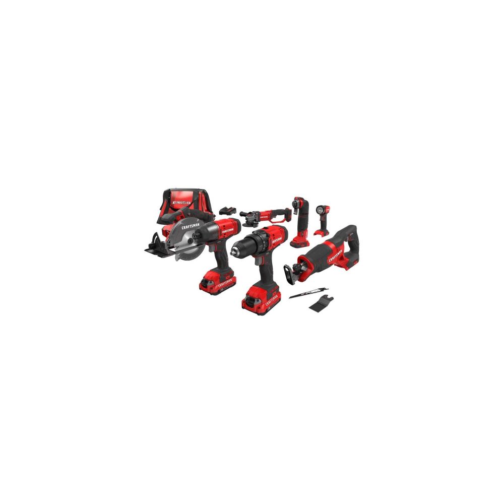 C70MとC70M、合計2セット CRAFTSMAN V20 7 Tool Combo Kit CMCK700D2 - Acme Tools