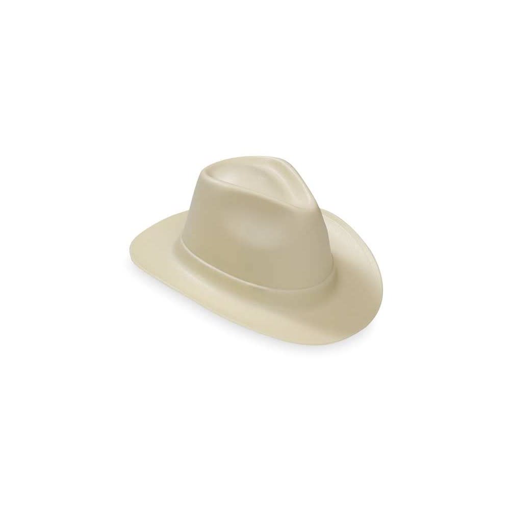 Vulcan Cowboy Hard Hat Ratchet Suspension White by Occunomix - 3
