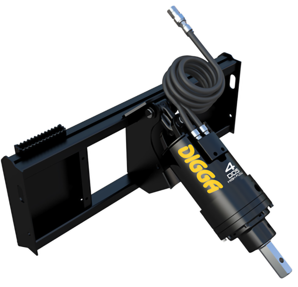 

Digga North America Auger Drive (Skid Steer Loaders 2.5T to 3.8T High Flow)