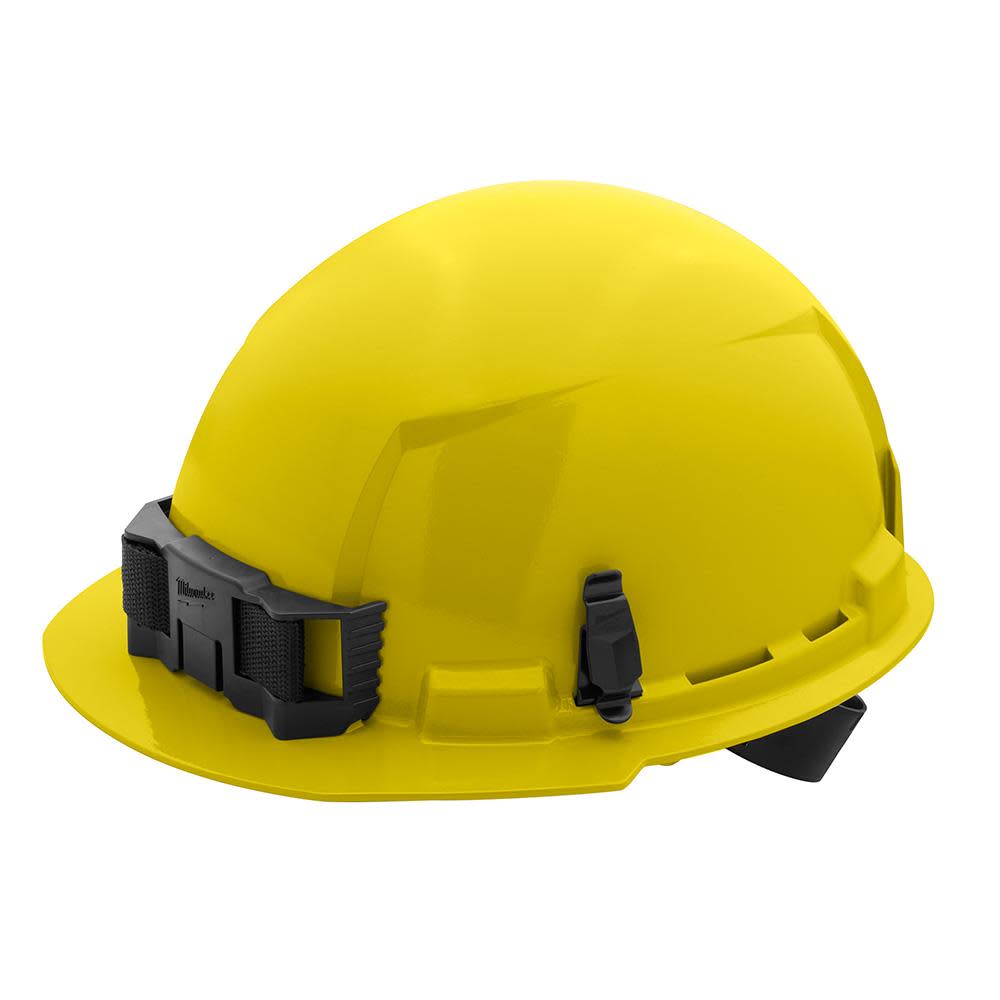 

Milwaukee Yellow Front Brim Hard Hat with 4pt Ratcheting Suspension Type 1 Class E