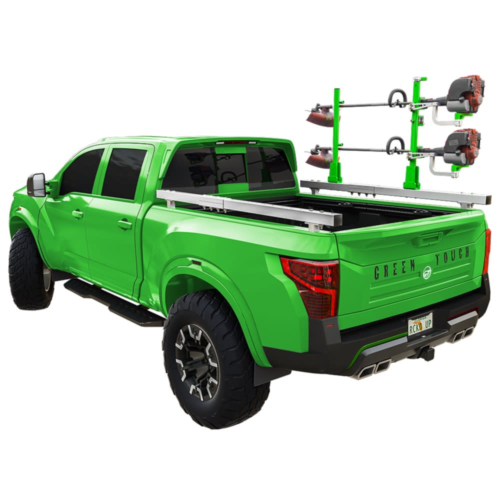 Pick Up Side Rails Green Touch Pick Up Truck Rail System For 8' Truck Bed AA101 - Acme Tools