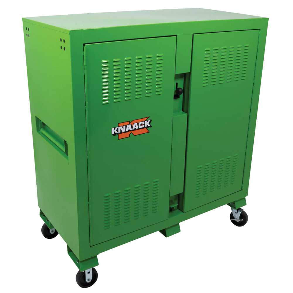 Knaack Model 139SK02 Safety Kage 59.4 CuFt. Green Steel 139