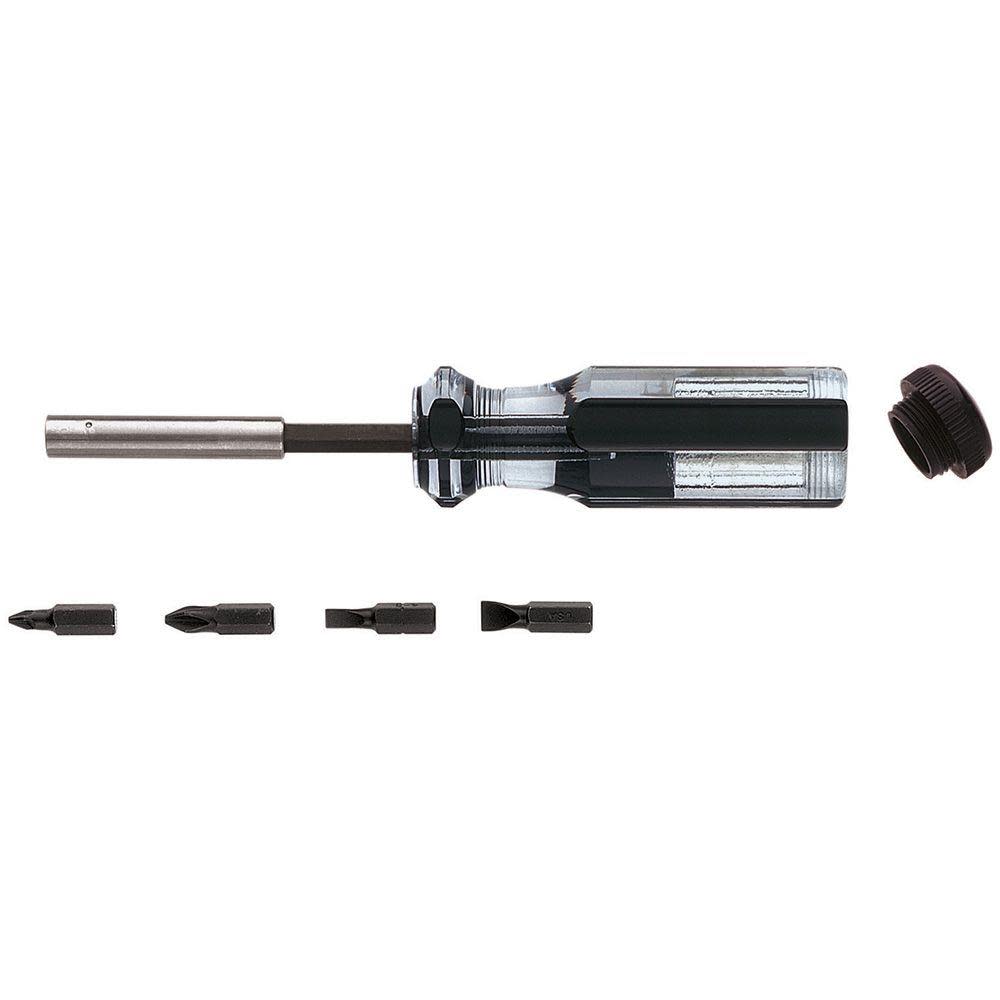 

Klein Tools 7-1/4 In. Magnetic Screwdriver Set with Interchangeable Bits