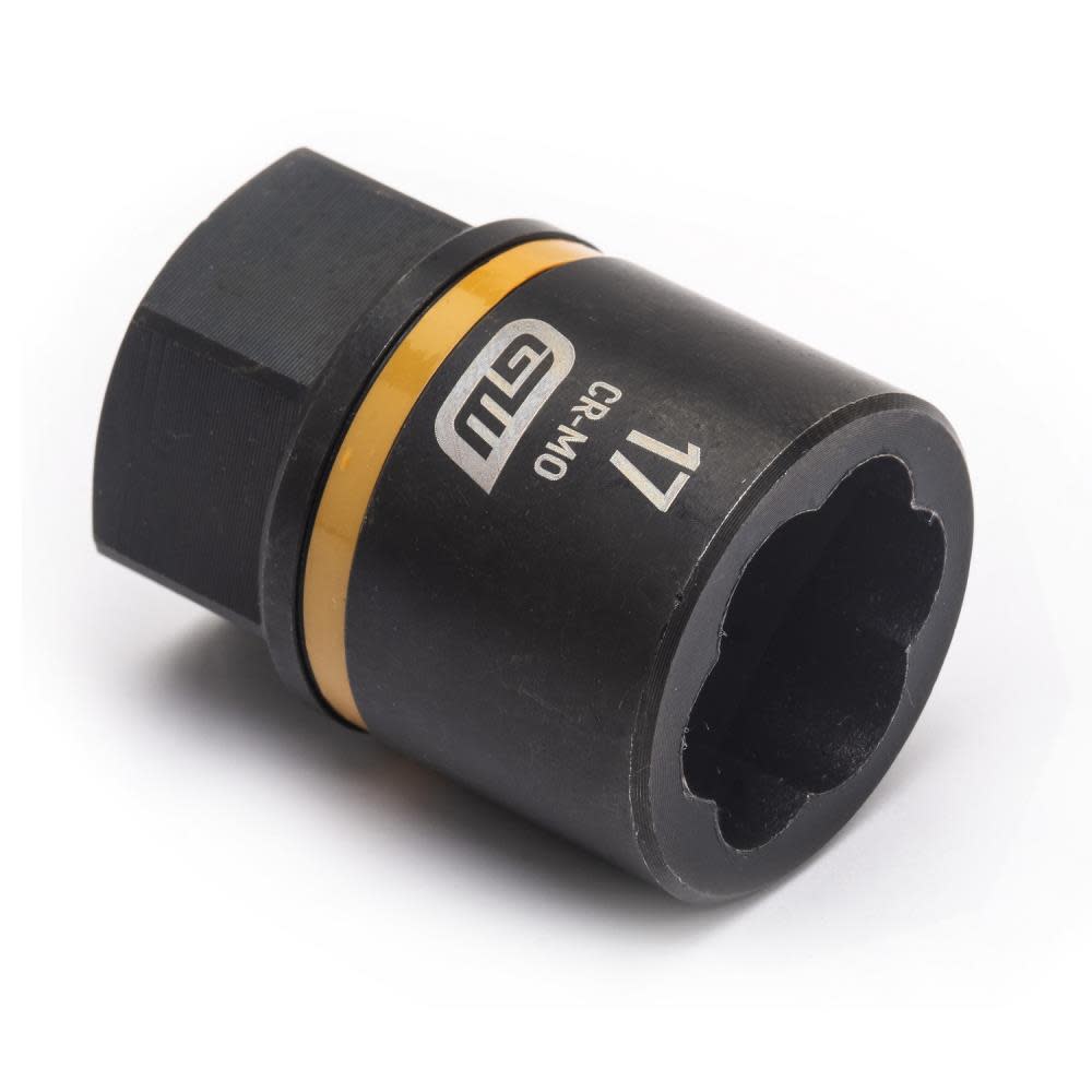 

GEARWRENCH 3/8 Drive Bolt biter Impact Extraction Socket 17mm