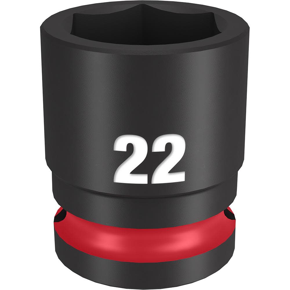 

Milwaukee Impact Socket 1/2" Drive 22mm Standard 6 Point